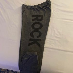 Aviator Nation ROCK sweatpants grey
